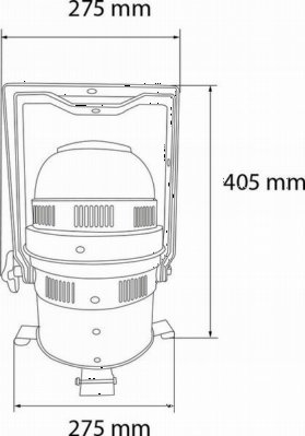 Led Par 64 CX-3 RGBW